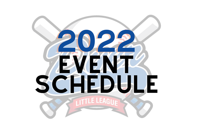 2022 Schedule of Events 