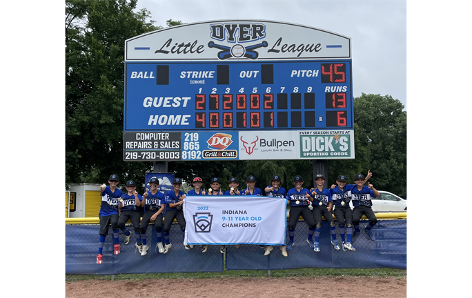 11U All Stars State Champions