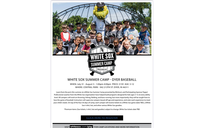 White Sox Summer Camp